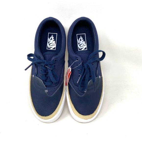 💖MEGA SALE💖VANS Slip Vamp Era Overply Women Blue Genuine VN0A4TZXX95 - Picture 9 of 10